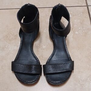 Frye Carson Ankle Zip Sandals, Size 6